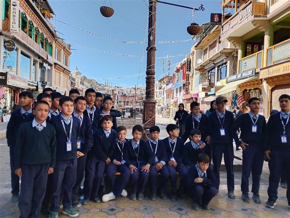 At Leh market
