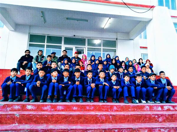 School exposure tour at University of Ladakh campus Leh