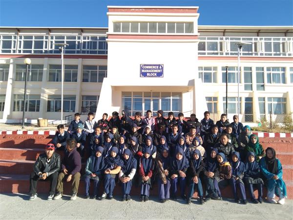 At Commerce Block of UOL Leh campus